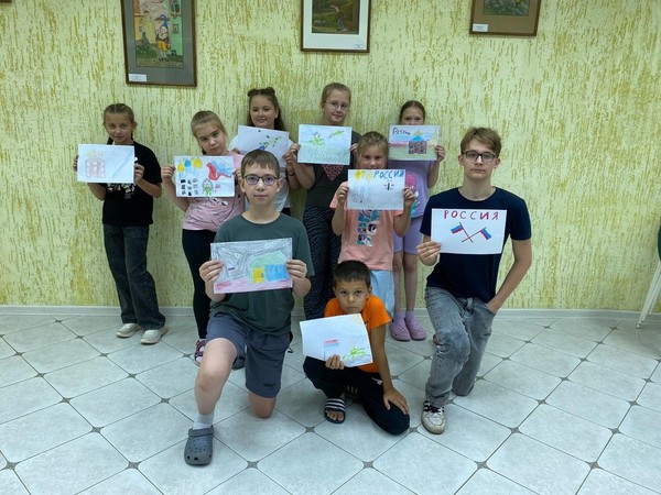 Патриотический час «Донбасс с Россией НАВСЕГДА!»
