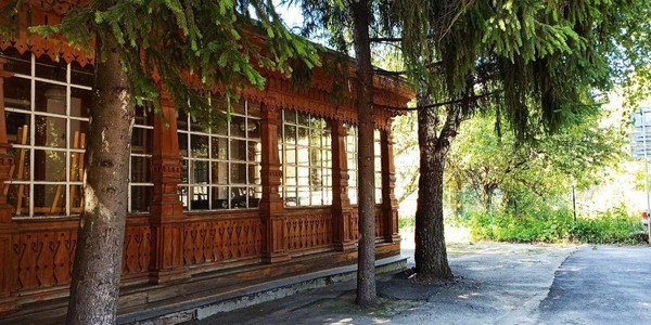 Пленэр в музее с Олей Крамс