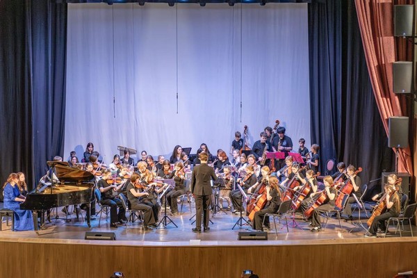 Творческая встреча с оркестром «Арканджело»