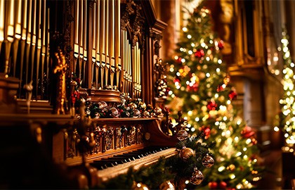 Новогодний органный концерт при свечах