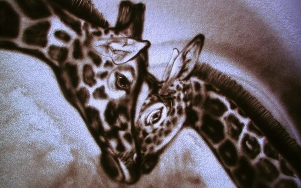 Мастер-класс «Рисование песком»