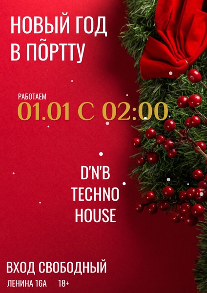 Новый год в Портту