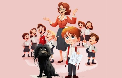 Витя Малеев в школе и дома