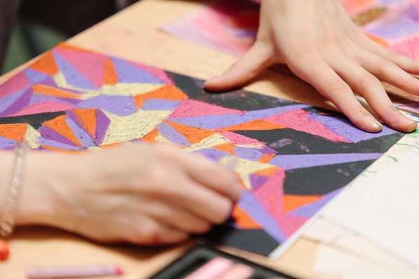 Мастер-класс по рисунку масляной пастелью