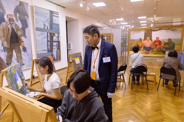 Мастер-класс «Зимняя сказка в красках»