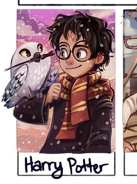 Мастер-класс для детей "Гарри Потер", маркеры.