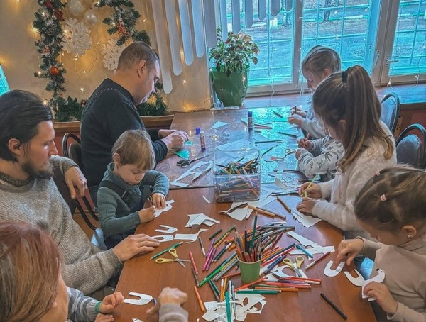 Акварельная живопись «Зимние узоры»