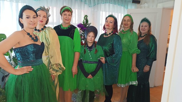 Новогоднее дефиле «Зимние фантазии»