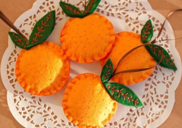 Мастер-класс «Сочный мандарин»