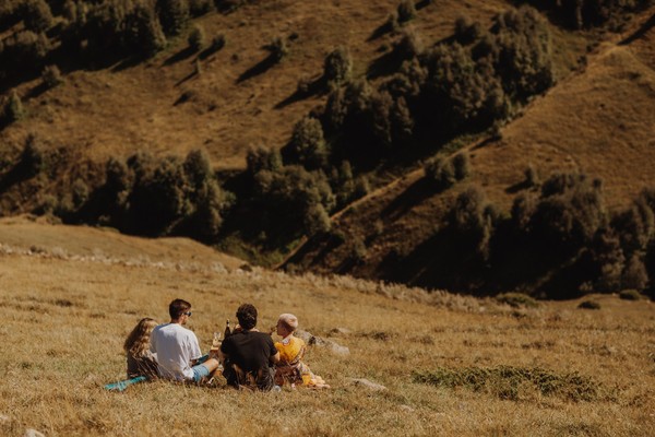 Душевный пикник в Казбеги