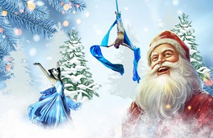 Ёлка на воде