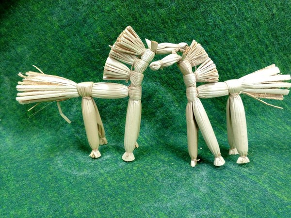 Мастер-класс по плетению из чакана «Конь»