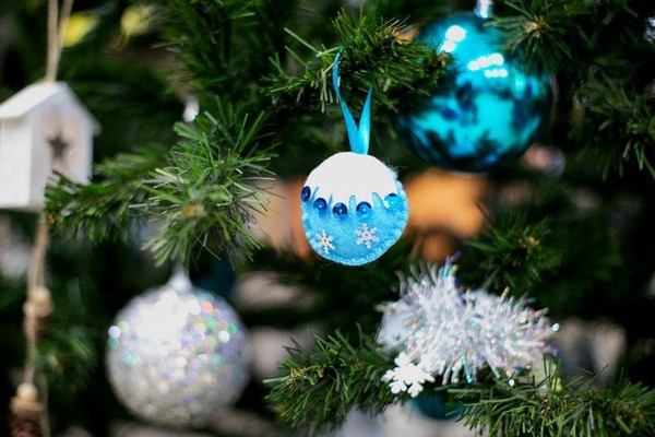 Занятие «Новогодние украшения. Шар»