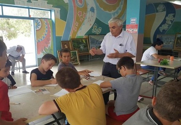 Мастер-класс художника А. Османова