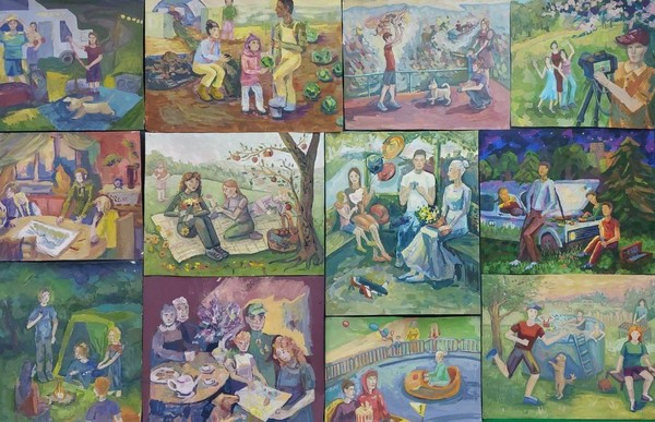 Выставка «Многофигурная композиция»