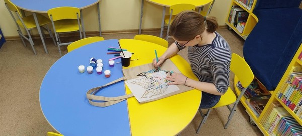 Мастер-класс «Роспись экосумки»