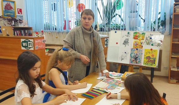 Мастер-класс «Книжная графика. Композиция»