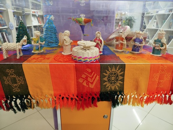 Творческая выставка «Рождественский вертеп»