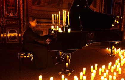 Шедевры фортепиано при свечах