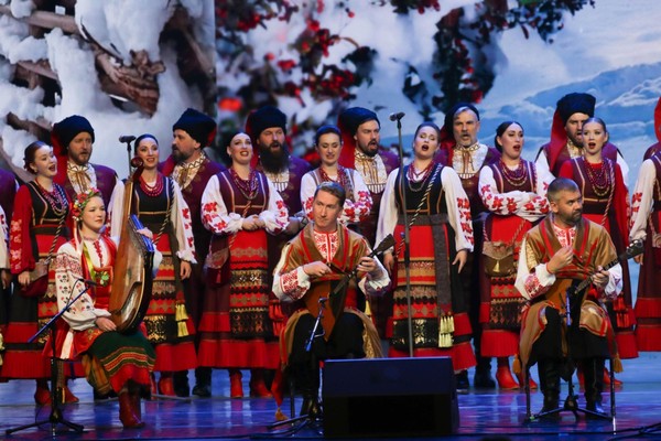 Рождественский концерт Кубанского казачьего хора