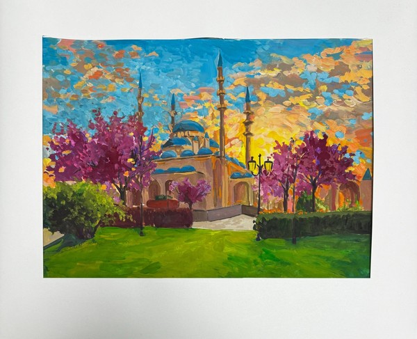 Мастер-класс «Акварельные мотивы»