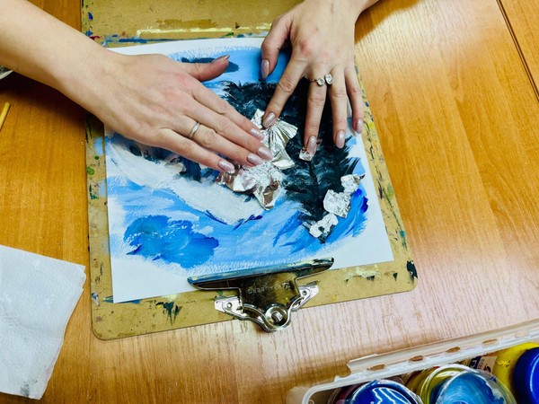 Творческое занятие «Акриловая живопись»