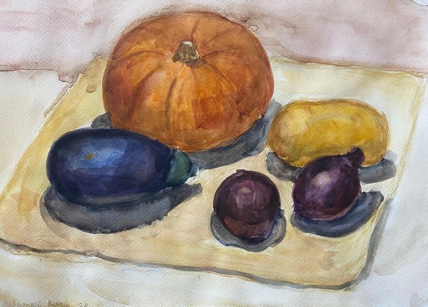 Выставке «Этюд овощей»