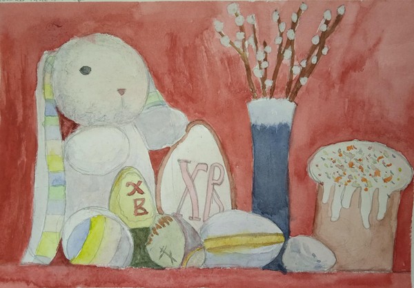 Выставка работ «Первый живописный натюрморт»