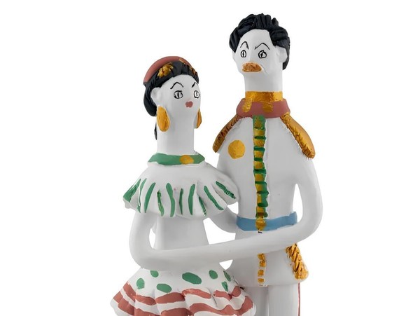 Цифровая 3D-модель тульской городской игрушки «Кормилица с детьми»