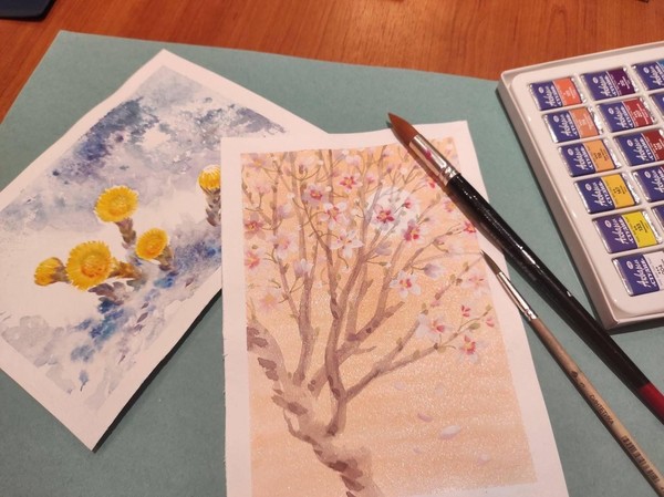 Цикл мастер-классов «Рисовальные вечера. Акварель и графика. Сезон зима-весна – 2026»