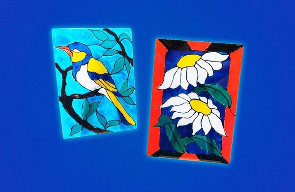 Мастер-класс по витражу