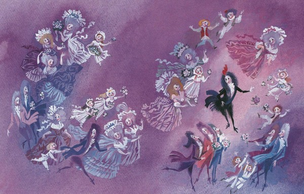 История экспоната «Иллюстрация к сказке «Чёрная курица или подземные жители»