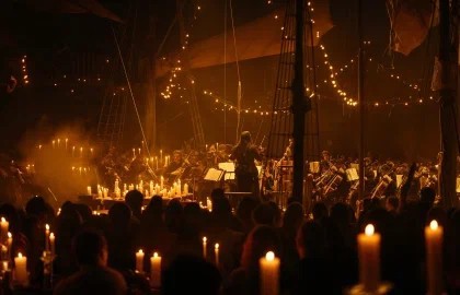 Оркестр «Cagmo». Саундтреки Ханса Циммера при свечах