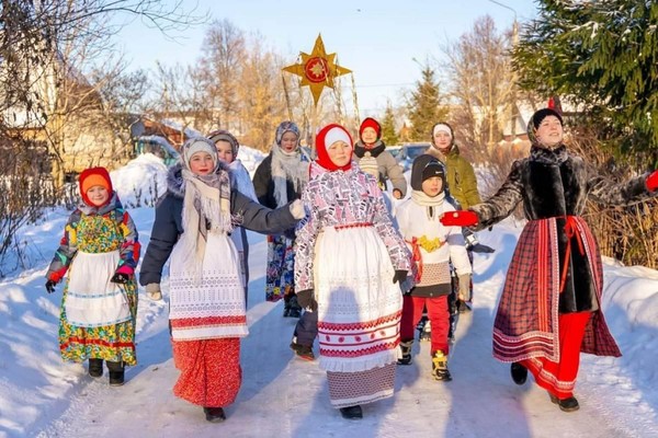 Игровой турнир «Колядки, колядки собрались ребятки»