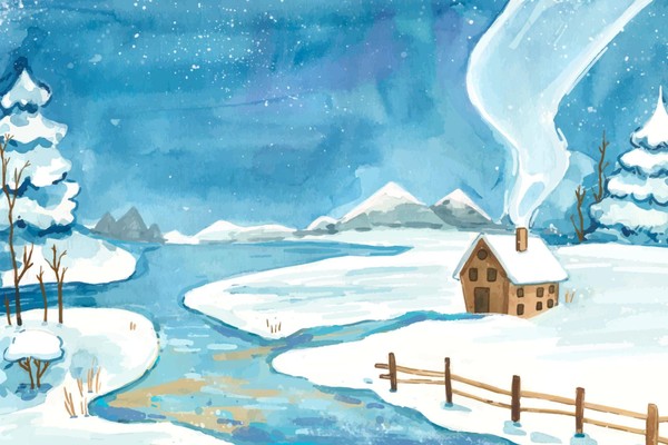 Мастер-класс по живописи «Чудеса зимы»