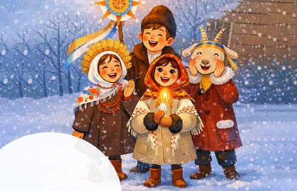 Зимние забавы на Коляду! Встречаем Старый Новый год!