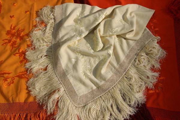 Мастер-класс «Вышивка шелком кашемировых шалей»