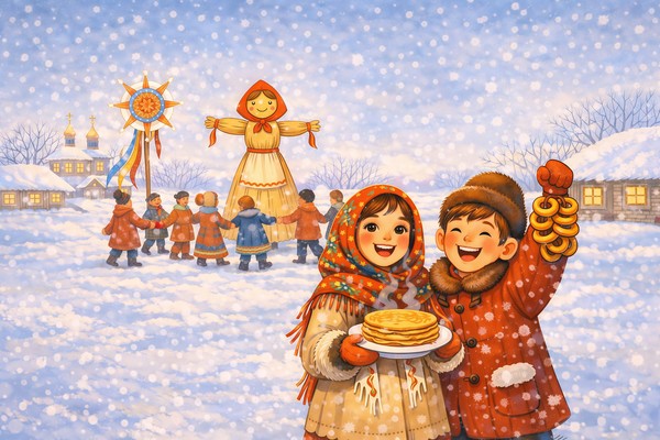 Зимние забавы на Коляду! Встречаем Старый Новый год!