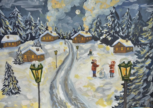 Виртуальная выставка «В снежном царстве»