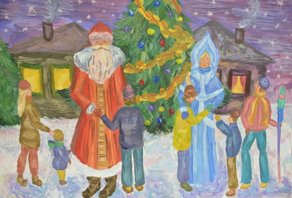 Виртуальная выставка «Зимние узоры»