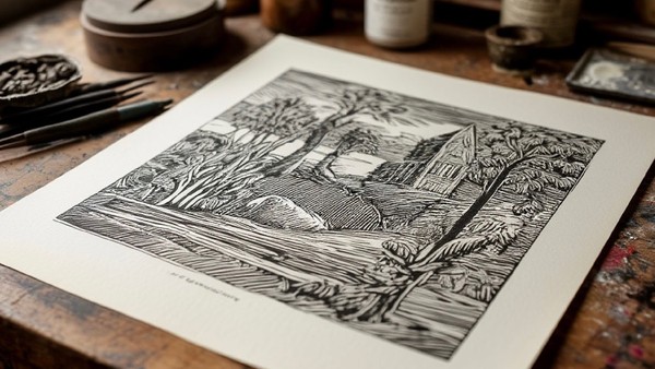 Линогравюра. От простого к сложному
