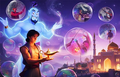 Аладдин и таинственное исчезновения Джина