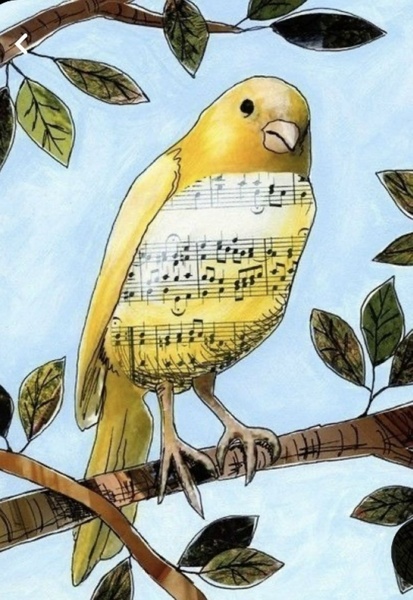 17.01 в 14.00 Мастер-класс для детей "Попугай", техника коллажа