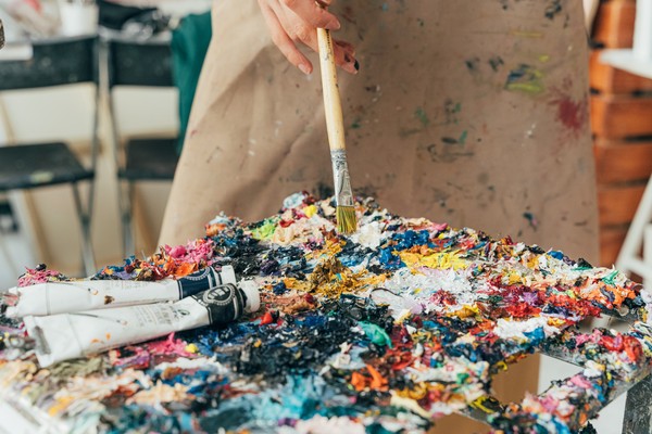 Арт-вечеринка Artvibes. Рисуем акрилом на холсте с видом на Аврору и Неву