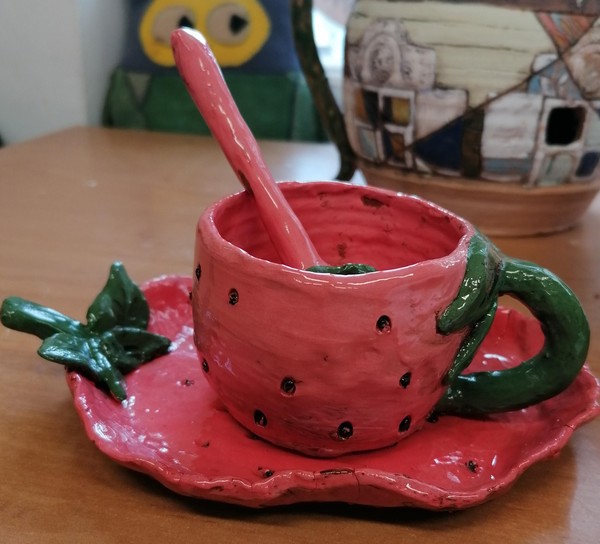 Мастер-класс «Чайная пара «Сладка ягодка»