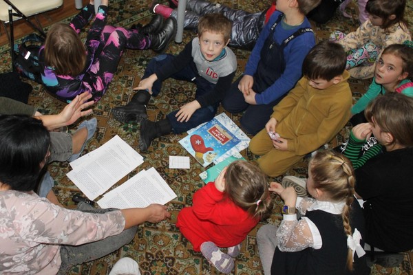 Занятие в «Активити-клубе» «Зимние забавы»