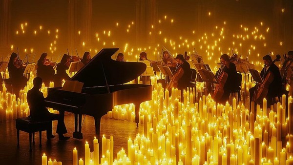 Концерт «Оркестр CAGMO: Саундтреки Эйнауди. Двойной концерт при свечах»