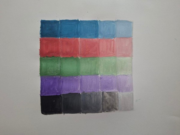 Виртуальная выставка «Цветовая растяжка»
