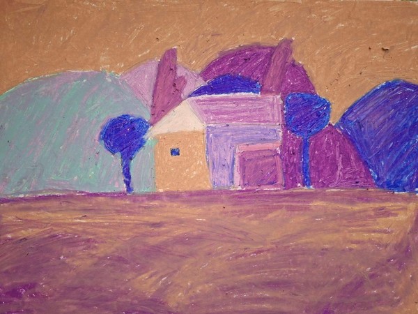 Виртуальная выставка «Колорит в деревенском пейзаже»