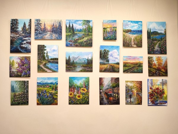 Выставка картин Светланы Зайцевой «Времена года»